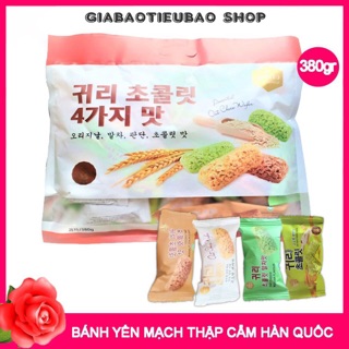 Bánh yến mạch thập cẩm Hàn Quốc 380gr Jinny.J