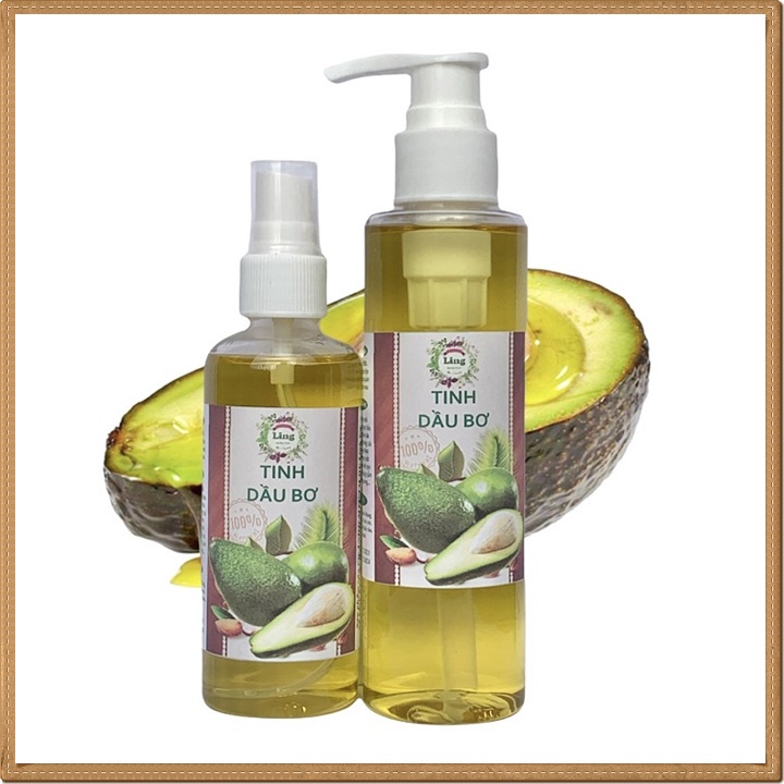 [Sỉ-Rẻ] Dầu Bơ 150ml nhiều công dụng Ling Nguyên chất 100% Dưỡng Da, Dưỡng Tóc, Làm Đẹp [Lẻ-Sỉ]