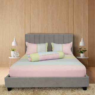 Bộ Drap gối Hometex Tencel Luxury (lưu ý: phần áo gối có thể xoay chiều ngang dọc )
