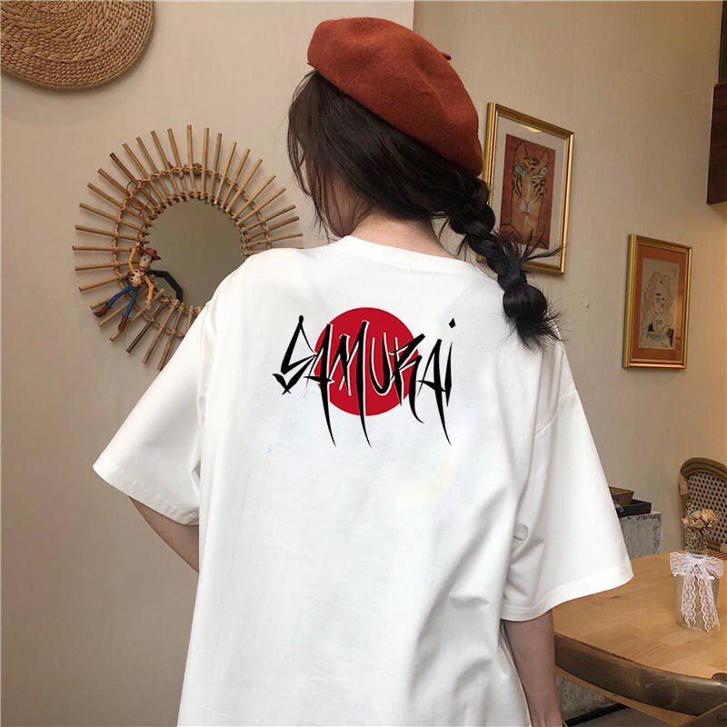 Áo thun tay lỡ nữ form rộng Samurai form rộng vải dày mịn 2020T1865