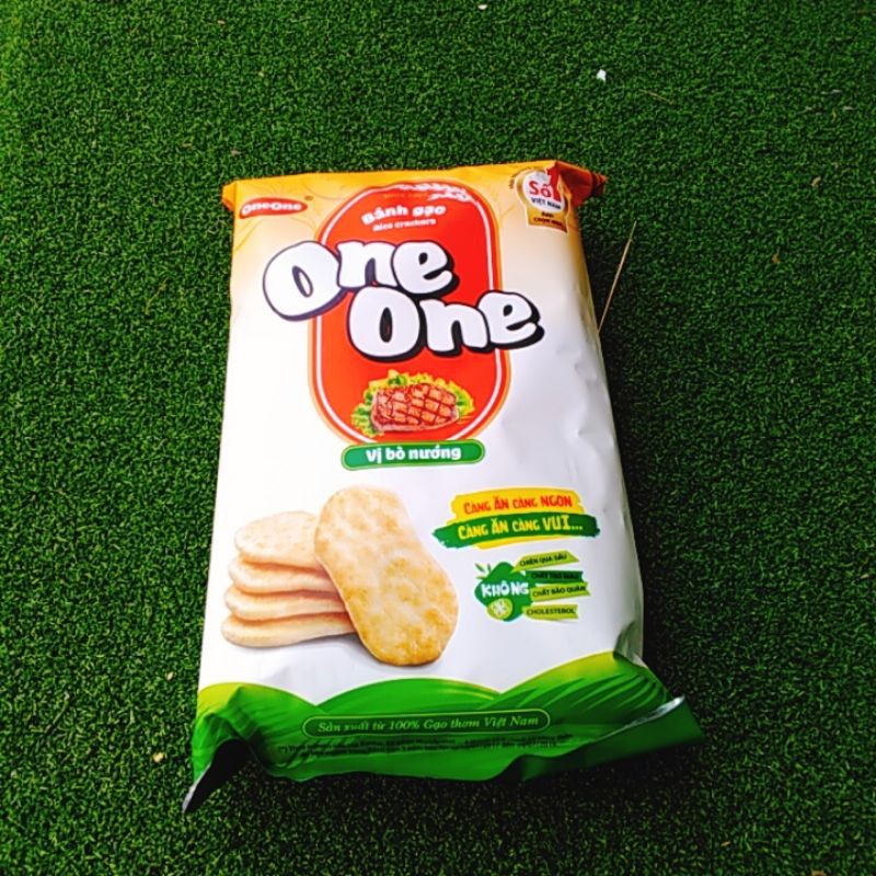 Bánh gạo one one mặn vị bò nướng 150g