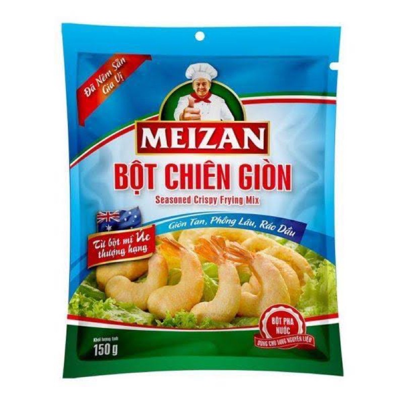 Bột chiên giòn Meizan Xanh Đỏ 150g