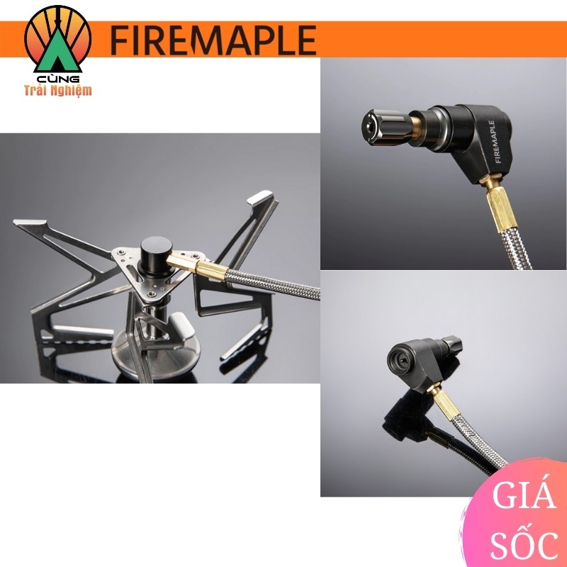 Bếp Gas Điều Chỉnh Áp Suất Polaris Fire Maple FMS-Pol01 Nhỏ Gọn Chuyên Dụng Cho Du Lịch, Dã Ngoại Cắm Trại