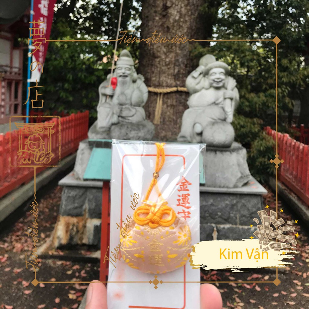 [Mã LIFEXANH03 giảm 10% đơn 500K] Omamori Kim Vận - Kobe, Nhật Bản, hàng thật