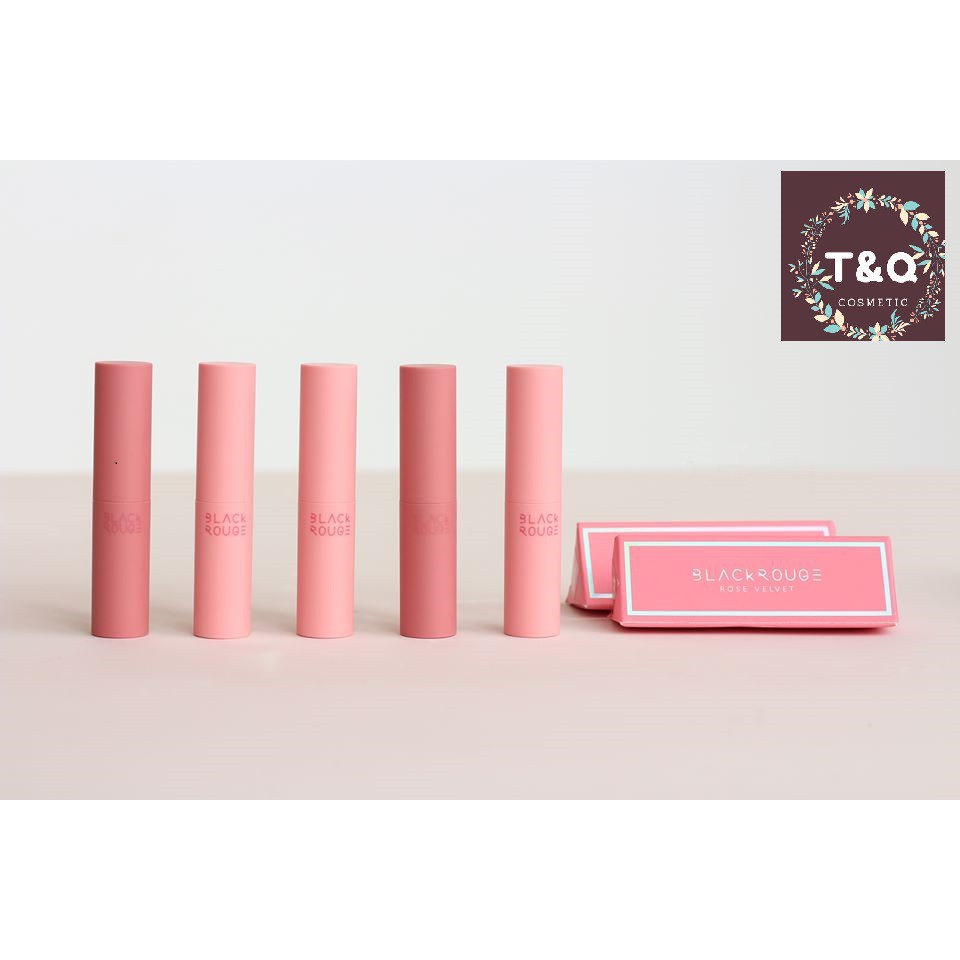 Son thỏi Black Rouge Rose Velvet Lipstick