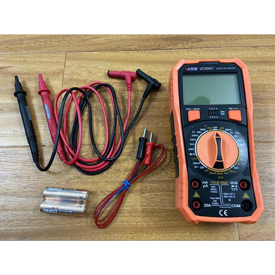 Đồng Hồ Kỹ Thuật Số Victor 890 C+ Hiển Thị Led Cao Cấp 2021