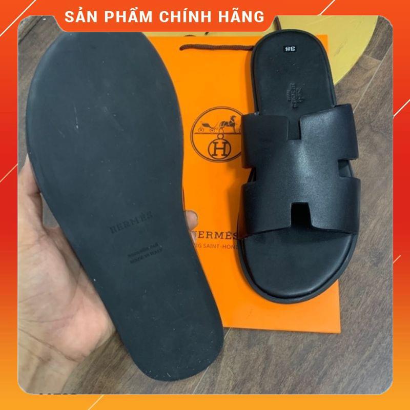 ⚡️[Cực chất] Dép Thời Trang Nam chữ H chất (da thật 100%) cam kết bảo hành 24 tháng box hộp -Bao chất