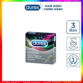 Bao cao su Durex Performa hộp 3 bao
