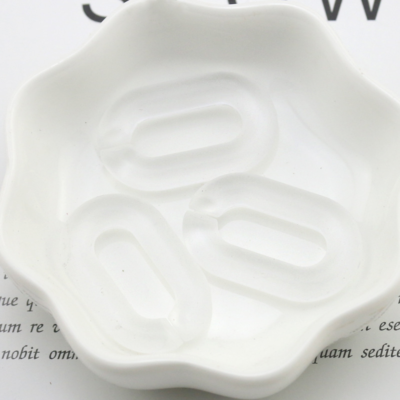 Set 25 Móc Khóa Trong Suốt Hình Chữ U