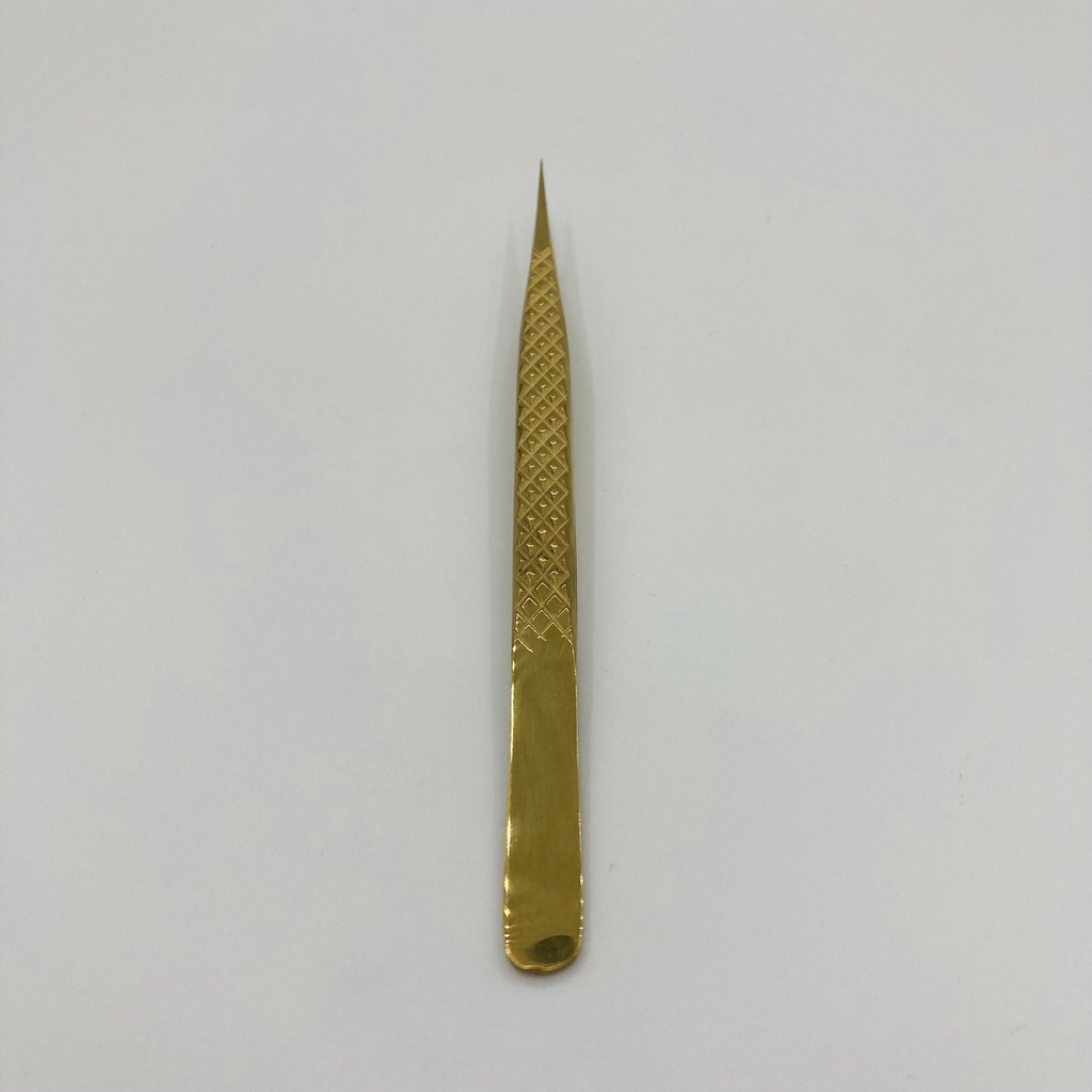 Nhíp tách pakistan vàng thẳng _dụng cụ nối mi_Huyhoangmi