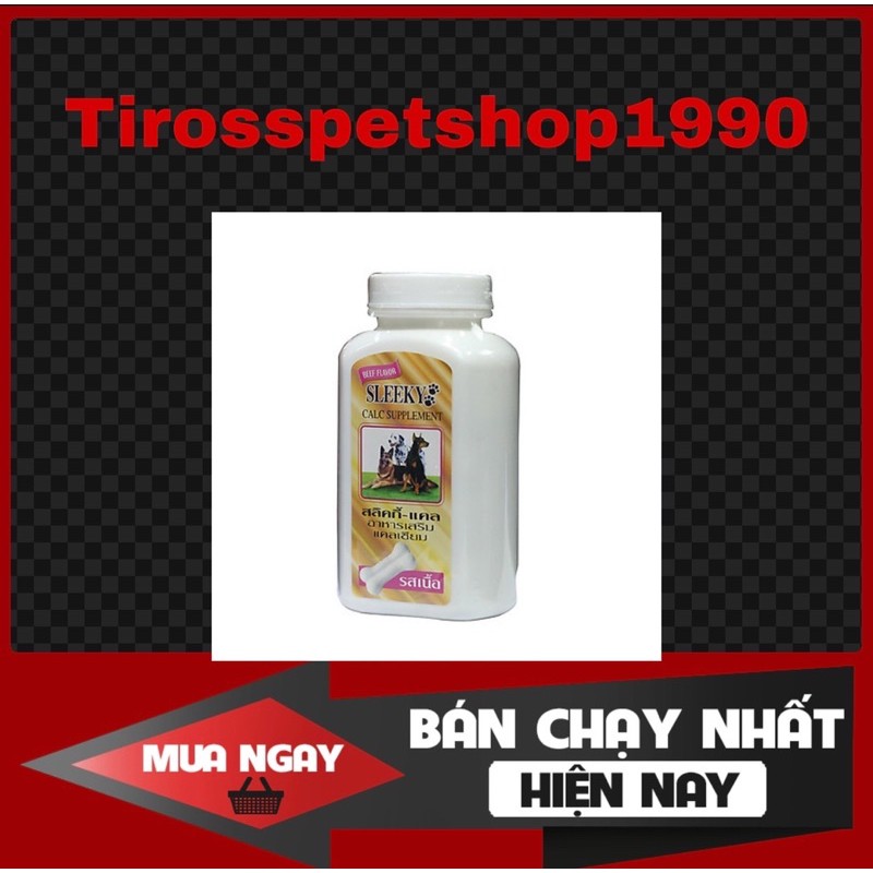 Canxi - Vitamin Thái Sleeky cho thú cưng giá tốt