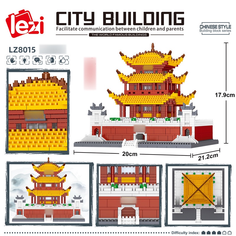 Bộ Đồ Chơi Lắp Ráp Mô Hình LZ8015