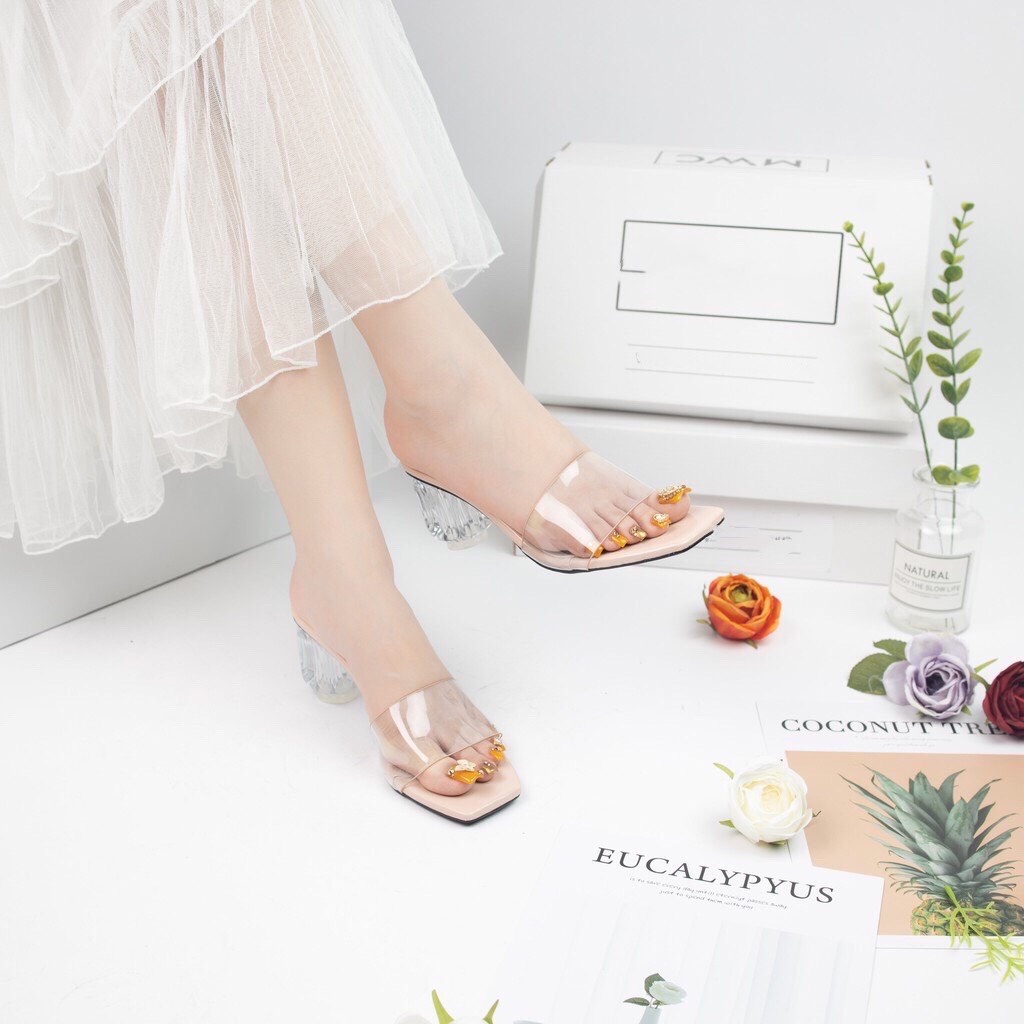 Guốc Nữ 5 Phân Quai Trong Đẹp Mê ly Êm Chân Hàng Loại 1 Bảo Hành 6 Tháng Giá Xưởng Size 35 - 39