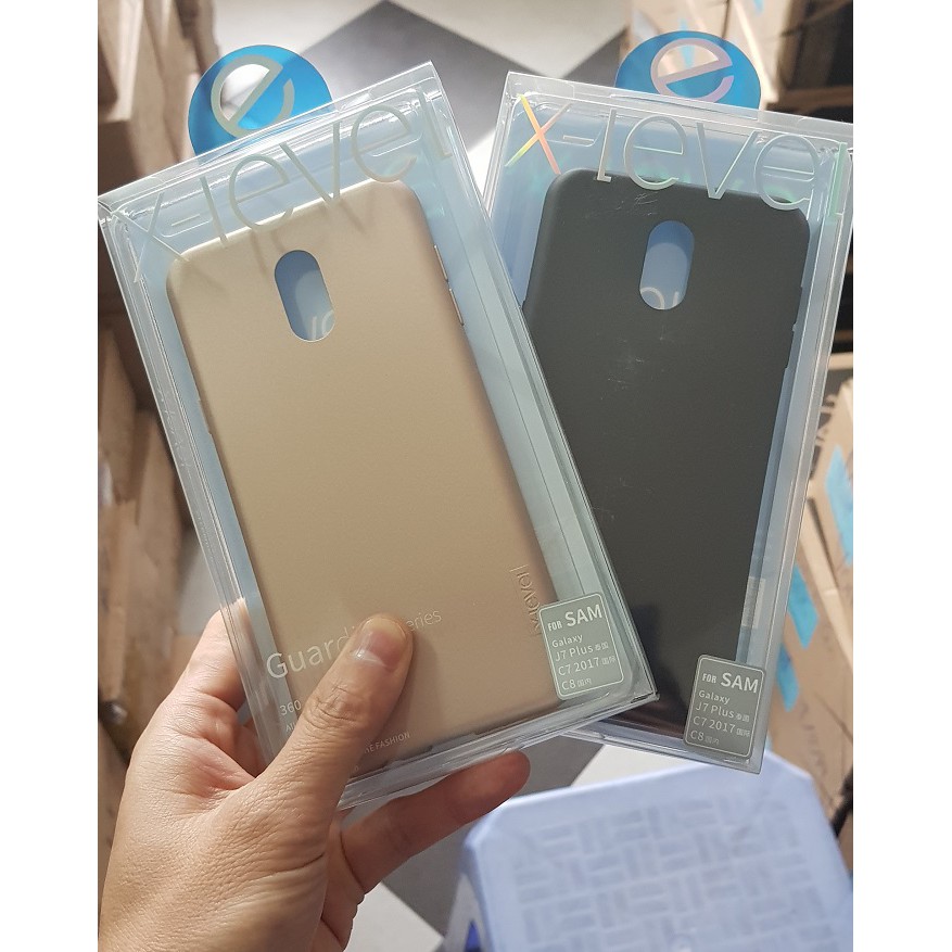 Ốp Silicon X-level cho Samsung J7 Plus