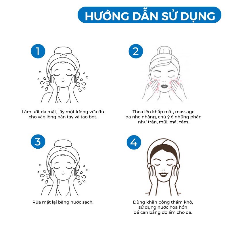 Sữa Rửa Mặt Trắng Da, Se Khít Lỗ Chân Lông Innisfree Brightening Pore Facial Cleanser 150g