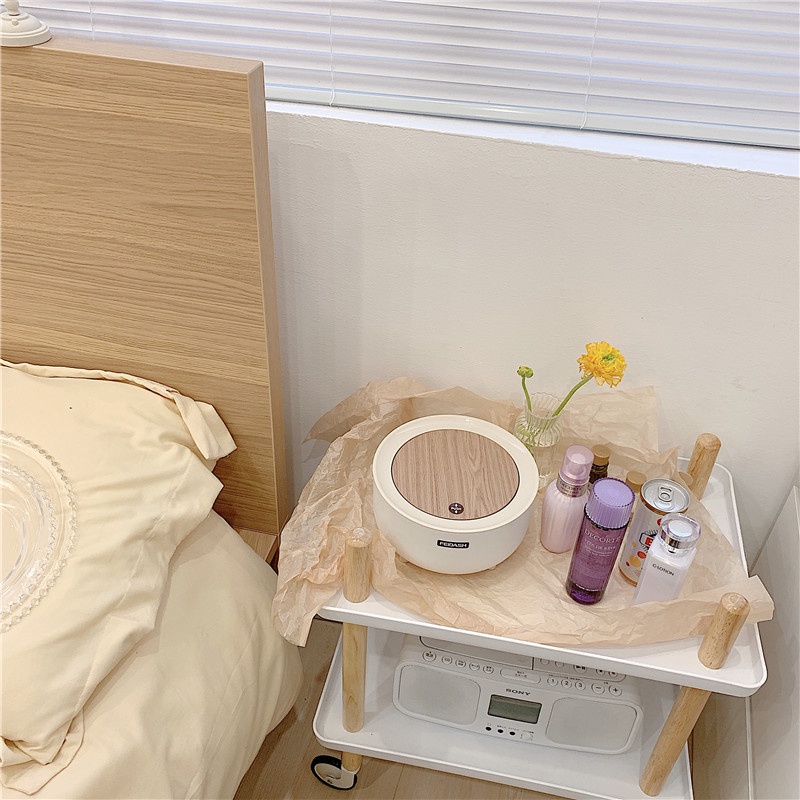 Thùng Rác Mini Để Bàn Hoặc Đựng Đồ Lặt Vặt Có Nắp Nhấn Nút (không kèm sticker)