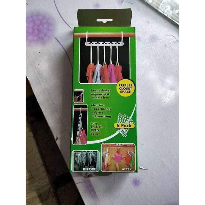 🎉🎉MÓC TREO QUẦN ÁO ĐA NĂNG 8 thanh | BigBuy360 - bigbuy360.vn