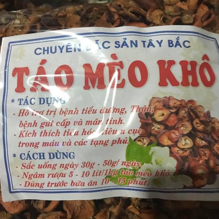 1 kg táo mèo khô Tây Bắc loại 1