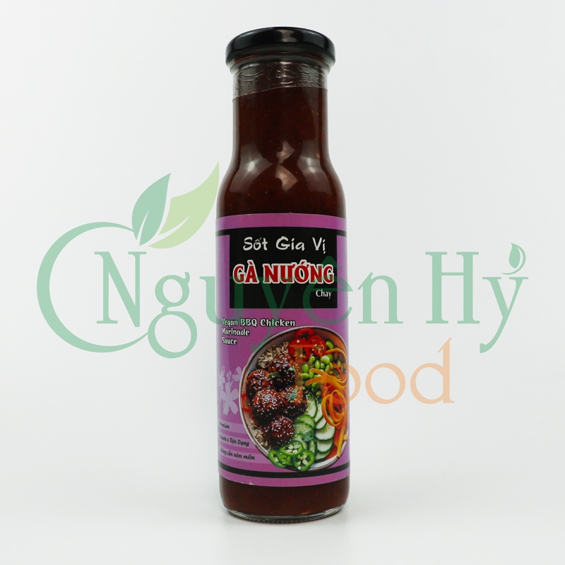 Sốt Gia Vị Gà Nướng Chay Âu Lạc_80ml/ 280ml