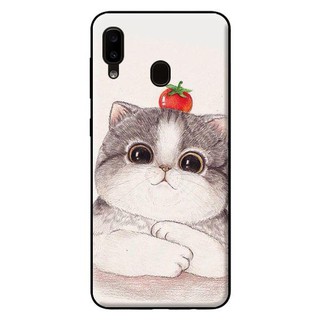 Ốp Lưng Samsung A20 - Mèo Và Cà