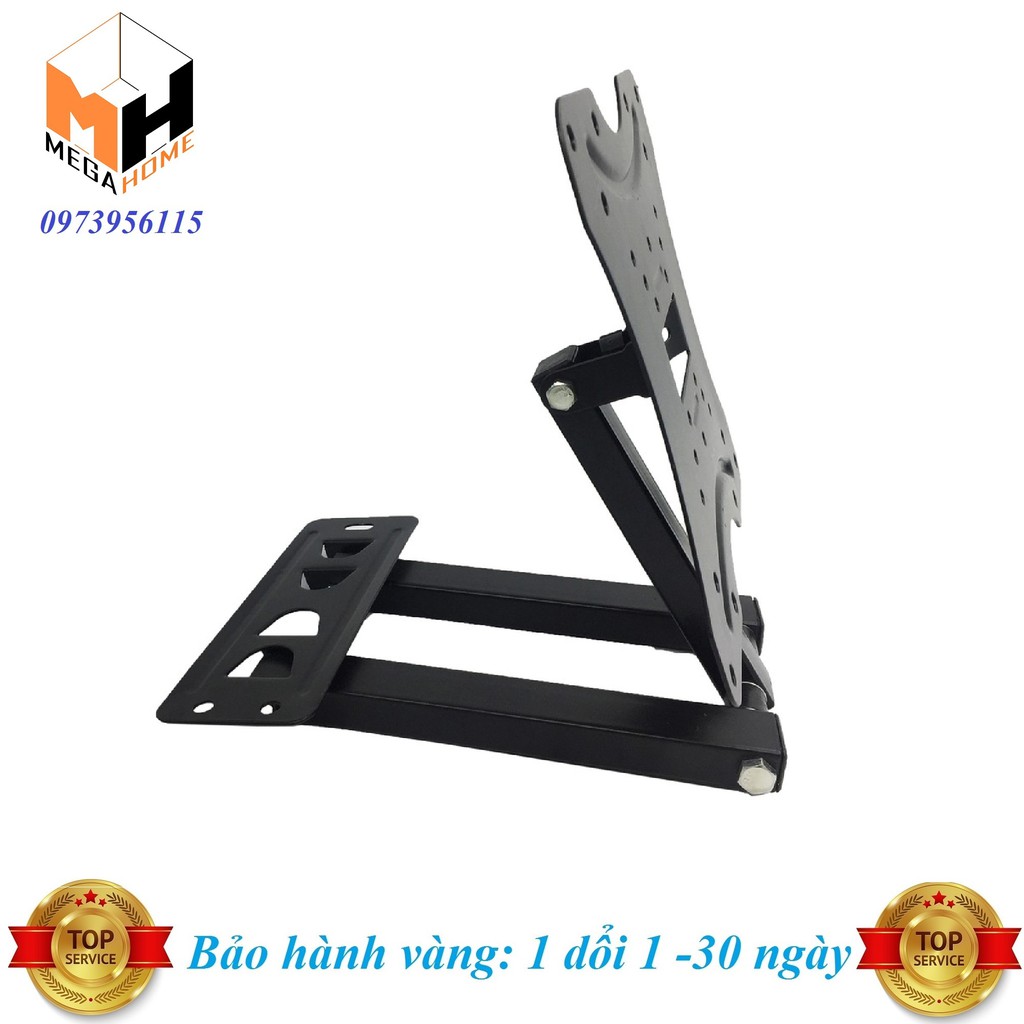 Giá treo tivi góc đa năng 14-55 inch kéo gập và xoay góc 180 độ hàng nhập khẩu