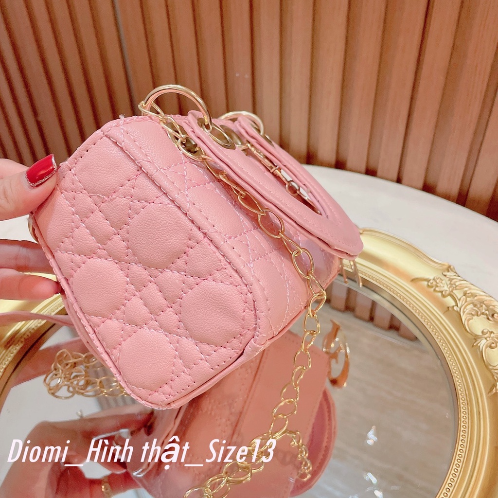 Túi xách nữ dioo mini đeo chéo đẹp giá rẻ thời trang dạo phố dễ thương DIOMI
