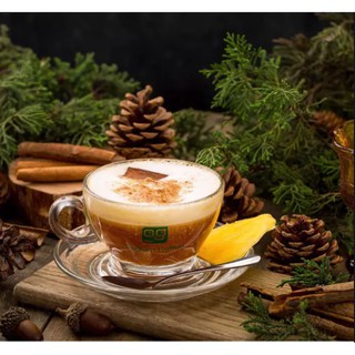 SALE GIÁ SỈ ĐẠI LÝ Chính hãng OCEAN BỘ 6 TÁCH CỐC LY TRÀ NÓNG+ 6 ĐĨA CAFE CAPUCHINO THÁI LAN OCEAN 2443+2471(260ML)