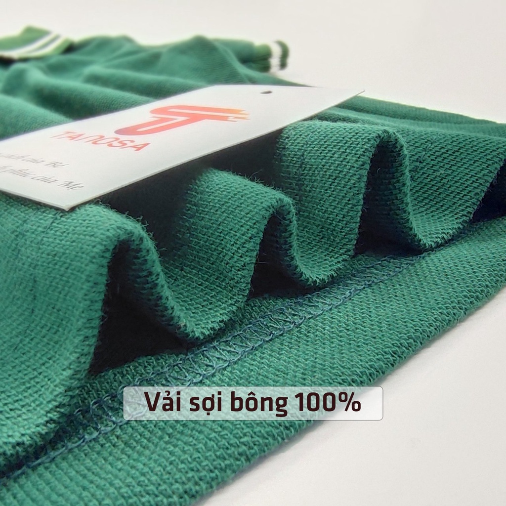 Áo Polo áo có cổ cho bé trai bé gái chất liệu cotton cao cấp co dãn 4 chiều cực đẹp cho các bé