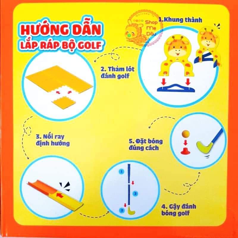 Bộ đánh golf hươu Grow