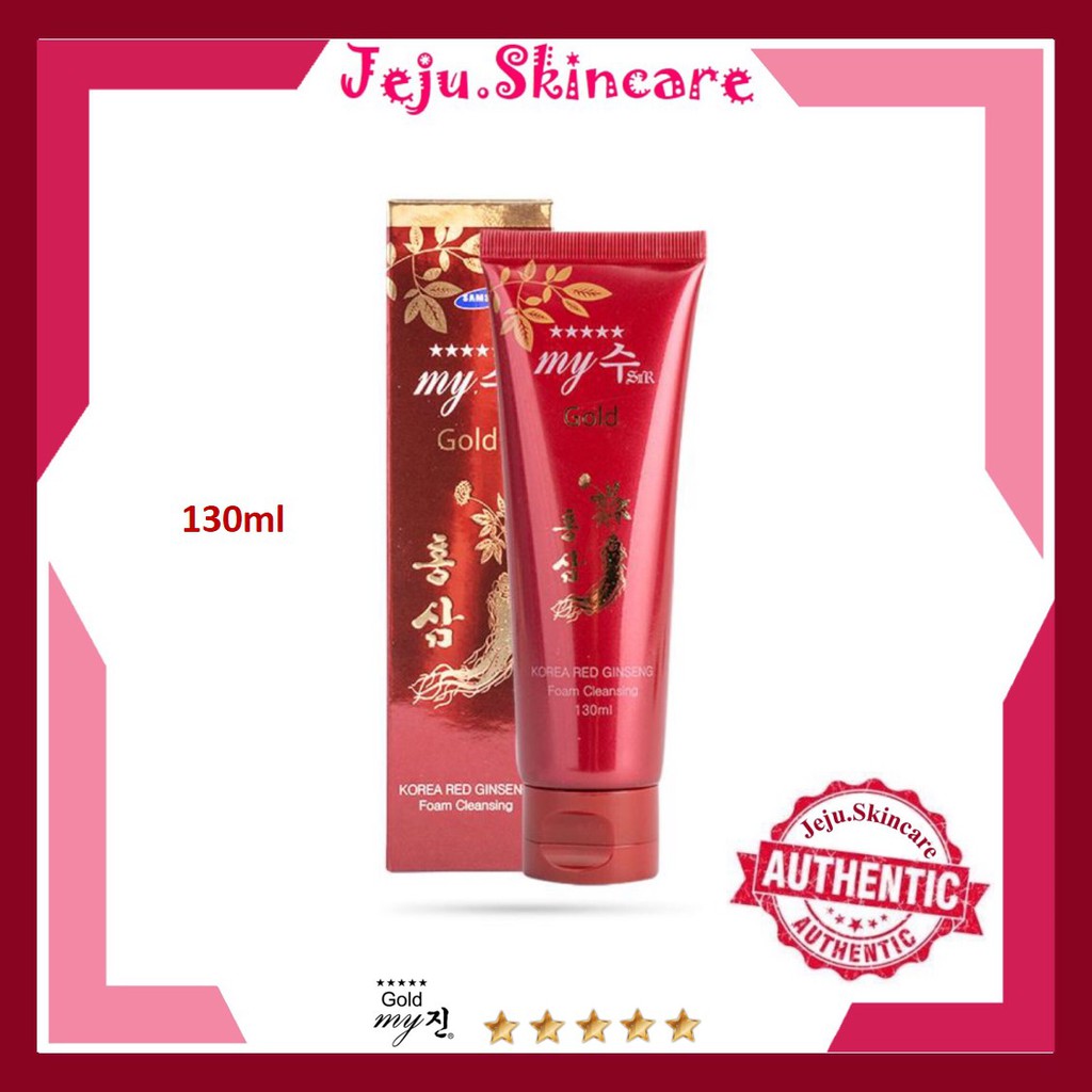 Sữa Rửa Mặt Sâm Đỏ 💖 Sua Rua Mat Sam Do 💖 130ml