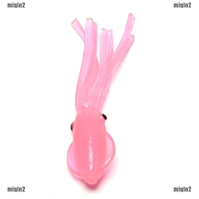 Set 5 mồi câu cá giả hình mực dạ quang