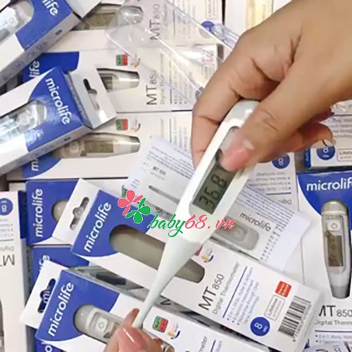 Nhiệt kế điện tử Micro Life MT850 dạng Bút 3 in 1 - Đo thân nhiệt, nước tắm, môi trường - trong 8s