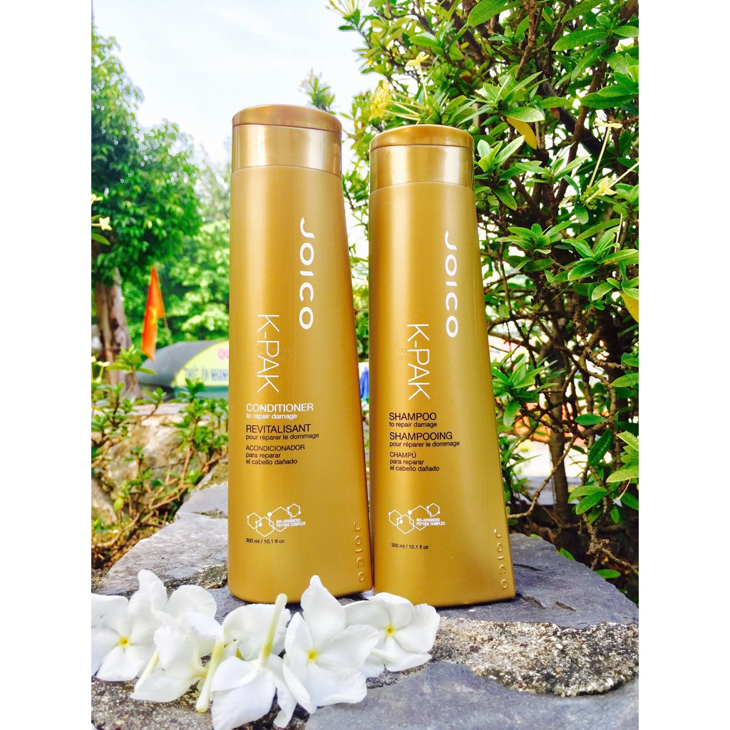 [#JOICO-USA] COMBO DẦU GỘI XẢ K-PAK JOICO CHO TÓC HƯ TỔN KHÔ XƠ CHẺ NGỌN