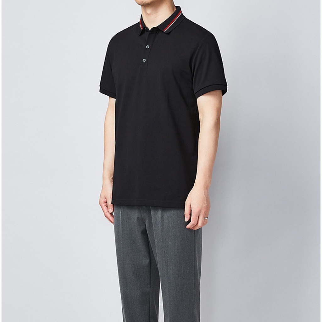 Áo polo nam có cổ vải cotton thiết kế tay ngắn thời trang TEN | BigBuy360 - bigbuy360.vn
