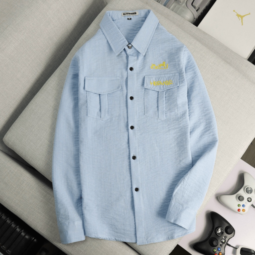 (HCM) ÁO SƠ MI NAM DÀI TAY PHONG CÁCH HOTTREND , PHONG CÁCH HÀN QUỐC ĐẲNG CẤP - LUXURY mới nhất thị trường