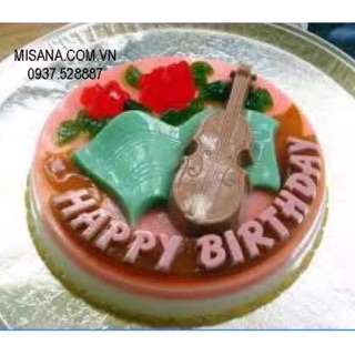 Khuôn rau cau happy birthday