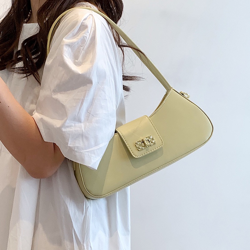 Túi Đeo Vai Thời Trang Pháp Thanh Lịch Dễ Phối Đồ Cho Nữ