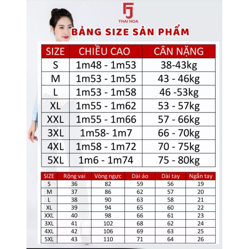 Áo thái hoà vải sợi tre 9020-05