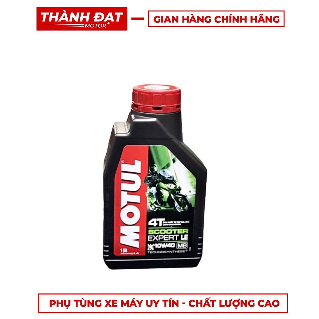 Dầu nhớt cao cấp dành cho xe tay ga Motul Scooter Expert LE 10W40 0,8-1 Lít