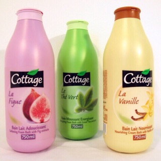 Sữa tắm cottage chính hãng pháp 750ml