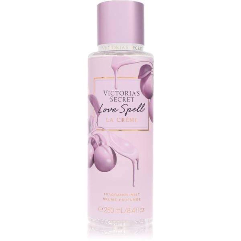 Xịt Thơm Nước Hoa Toàn Thân Victoria’s Secret Love Spell La Cream Fragrance Mist (250ml)