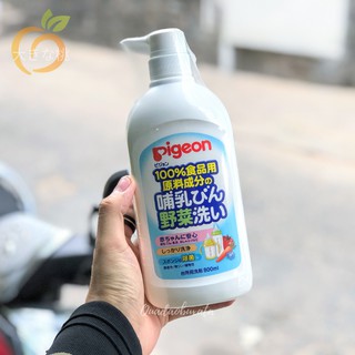 Nước rửa bình pigeon cho bé nhật bản 800ml