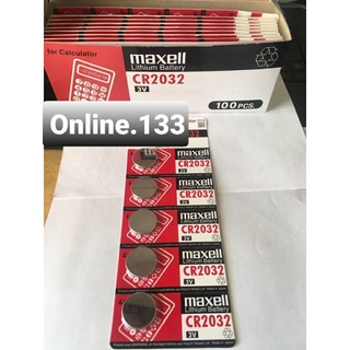 Pin 3v CR2032 Maxell (vỉ 5 viên)