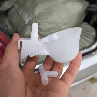 Bộ máng uống tự động cho chim câu, cút...