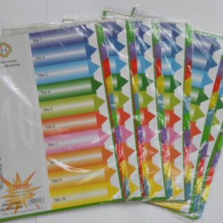 Giấy phân trang A4 10 màu