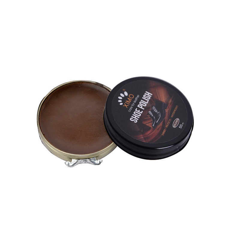 Xi đánh giày dạng sáp Shoe Polish XIMO giúp sáng bóng bổ sung màu XXI08 50ml