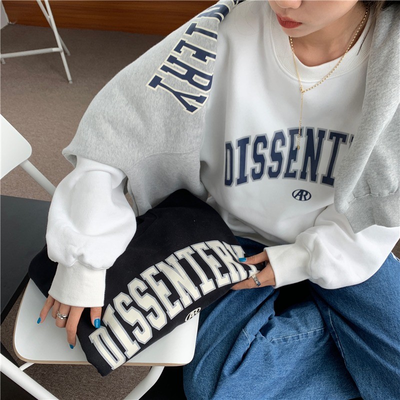 Áo Sweater Thêu Chữ Thời Trang Cho Nam Và Nữ | BigBuy360 - bigbuy360.vn