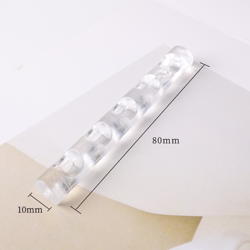 [Hàng mới về] Dụng cụ đựng bút vẽ móng 5 ngăn lưới bằng acrylic tiện dụng