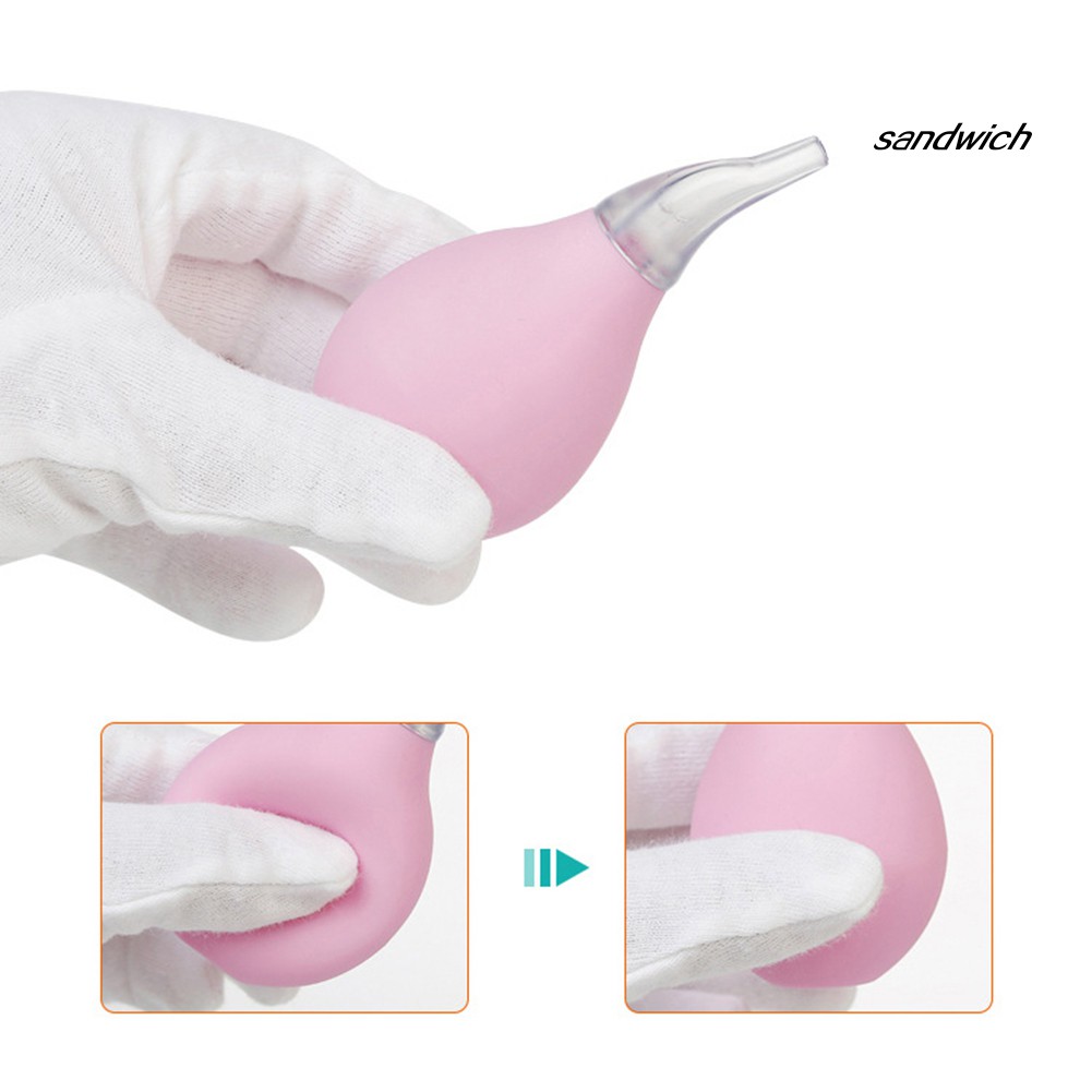 Máy hút vệ sinh mũi thủ công hình giọt nước mềm mại dành cho trẻ em