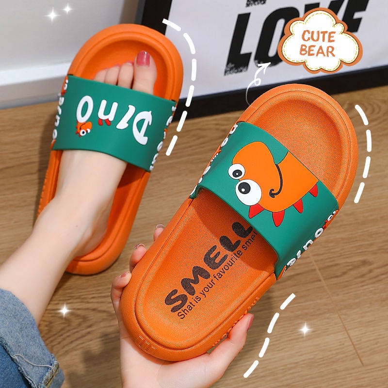 Dép mềm Dép Lê Đế Dày Size Lớn In Họa Tiết Hoạt Hình Thời Trang Mùa Hè Cho Nam